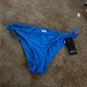 No Boundaries Bright Blue Bikini Bottom